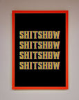 Rude quote Framed Print