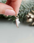 Running Shoe Silver Charm
