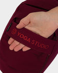 Yoga Studio European Organic Buckwheat Zafu Crescent Cushion