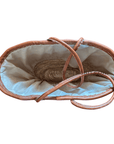 Shoulder Bag of Wicker Shine