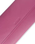 SADDLER CLAIRE Long Leather Trifold Purse - 18 Card Slots, Dual Zip Pockets, and Note Sections - RFID Protected