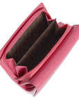 Compact Trifold Leather Purse "Eleanor" – Handmade by Saddler | RFID Protected & Gift Boxed | 10 Card Slots & Rear Zip Coin Pocket