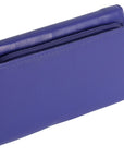 Compact Trifold Leather Purse "Eleanor" – Handmade by Saddler | RFID Protected & Gift Boxed | 10 Card Slots & Rear Zip Coin Pocket