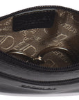 Compact Leather Coin & Card Purse "Ellie" – Handmade by Saddler | RFID Protected & Gift Boxed | With Front Zip Pocket & Key Holder