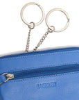 Compact Leather Coin & Card Purse "Ellie" – Handmade by Saddler | RFID Protected & Gift Boxed | With Front Zip Pocket & Key Holder