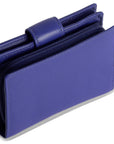 SADDLER EMILY Handmade Leather Mid-Size Wallet – RFID Protected | 10 Card Slots, Secure Tab Closure & Zipped Coin Pocket | Gift Boxed
