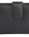 SADDLER GEORGIE Leather Double-Sided Purse - 13 Card Slots, Generous Space for Notes and Coins - RFID Protected