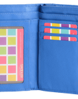 SADDLER GEORGIE Leather Double-Sided Purse - 13 Card Slots, Generous Space for Notes and Coins - RFID Protected