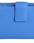 SADDLER GEORGIE Leather Double-Sided Purse - 13 Card Slots, Generous Space for Notes and Coins - RFID Protected