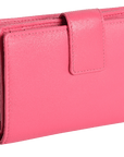 SADDLER GEORGIE Leather Double-Sided Purse - 13 Card Slots, Generous Space for Notes and Coins - RFID Protected