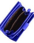 SADDLER GEORGIE Leather Double-Sided Purse - 13 Card Slots, Generous Space for Notes and Coins - RFID Protected