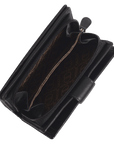 SADDLER GEORGIE Leather Double-Sided Purse - 13 Card Slots, Generous Space for Notes and Coins - RFID Protected