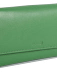 Large Leather Multi-Section Purse "Grace" – Handmade by Saddler | RFID Protected & Gift Boxed