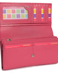 Large Leather Multi-Section Purse "Grace" – Handmade by Saddler | RFID Protected & Gift Boxed