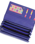 Large Leather Multi-Section Purse "Grace" – Handmade by Saddler | RFID Protected & Gift Boxed