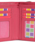 Mid-Size Leather Purse Wallet "Holly" – Handmade by Saddler | RFID Protected & Gift Boxed