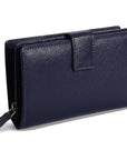 Mid-Size Leather Purse Wallet "Holly" – Handmade by Saddler | RFID Protected & Gift Boxed