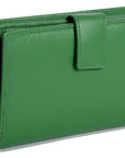 Mid-Size Leather Purse Wallet "Holly" – Handmade by Saddler | RFID Protected & Gift Boxed