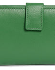 Mid-Size Leather Purse Wallet "Holly" – Handmade by Saddler | RFID Protected & Gift Boxed