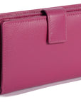 Mid-Size Leather Purse Wallet "Holly" – Handmade by Saddler | RFID Protected & Gift Boxed