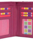 Mid-Size Leather Purse Wallet "Holly" – Handmade by Saddler | RFID Protected & Gift Boxed