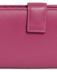 Mid-Size Leather Purse Wallet "Holly" – Handmade by Saddler | RFID Protected & Gift Boxed