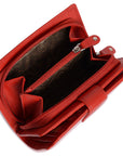 Mid-Size Leather Purse Wallet "Holly" – Handmade by Saddler | RFID Protected & Gift Boxed