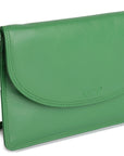 SADDLER ISABELLE Leather Slimline Crossbody Bag - Adjustable Strap, Multiple Pockets, Magnetic Closure - RFID Protected