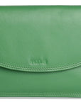 SADDLER ISABELLE Leather Slimline Crossbody Bag - Adjustable Strap, Multiple Pockets, Magnetic Closure - RFID Protected