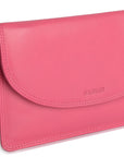 SADDLER ISABELLE Leather Slimline Crossbody Bag - Adjustable Strap, Multiple Pockets, Magnetic Closure - RFID Protected