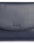 SADDLER ISABELLE Leather Slimline Crossbody Bag - Adjustable Strap, Multiple Pockets, Magnetic Closure - RFID Protected