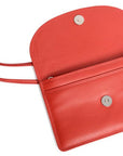 SADDLER ISABELLE Leather Slimline Crossbody Bag - Adjustable Strap, Multiple Pockets, Magnetic Closure - RFID Protected