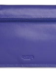 SADDLER ISABELLE Leather Slimline Crossbody Bag - Adjustable Strap, Multiple Pockets, Magnetic Closure - RFID Protected