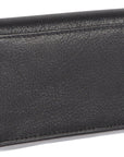SADDLER JESSICA Leather Credit Card Holder with RFID Protection - 2 Sections and ID Window