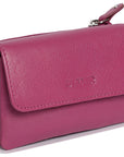 Spacious Leather Purse "Lily" – Handmade by Saddler | RFID Protected & Gift Boxed | Triple Gusset Design for Cards, Coins & Keys