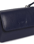 Spacious Leather Purse "Lily" – Handmade by Saddler | RFID Protected & Gift Boxed | Triple Gusset Design for Cards, Coins & Keys