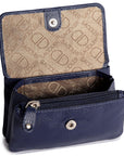 Spacious Leather Purse "Lily" – Handmade by Saddler | RFID Protected & Gift Boxed | Triple Gusset Design for Cards, Coins & Keys