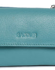 Spacious Leather Purse "Lily" – Handmade by Saddler | RFID Protected & Gift Boxed | Triple Gusset Design for Cards, Coins & Keys