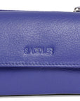 Spacious Leather Purse "Lily" – Handmade by Saddler | RFID Protected & Gift Boxed | Triple Gusset Design for Cards, Coins & Keys