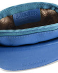 Compact Leather Zip-Top Coin Purse "Molly" – Handmade by Saddler | RFID Protected & Gift Boxed | With Front Pocket & Interior Key Ring