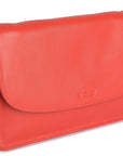 SADDLER Olivia 3-Section Leather Crossbody Bag & Clutch – Compact & Stylish - Gift Boxed