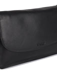 SADDLER Olivia 3-Section Leather Crossbody Bag & Clutch – Compact & Stylish - Gift Boxed