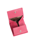 SADDLER POPPY Leather Square Mini Tray Purse