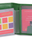 Robyn Compact Leather Card Wallet – Handmade by Saddler | RFID Protected & Gift Boxed