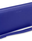 SADDLER SOPHIA Leather Zip Around Purse - 15 Card slots, Mobile Phone Pocket, Detachable Wrist Strap- RFID Protected
