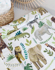Standard Changing Mat - Safari Animals Print