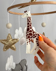 Safari Dreams Felt Cot Mobile