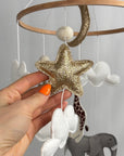 Safari Dreams Felt Cot Mobile