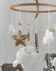 Safari Dreams Felt Cot Mobile