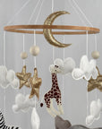Safari Dreams Felt Cot Mobile